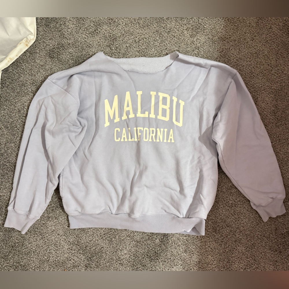 “Malibu” oversize sweatshirt